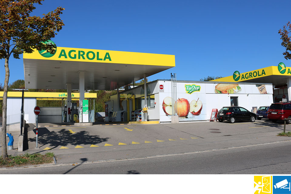 Agrola Tankstelle Shop Sicherheit Einbruch Videoueberwachung Alarmanlagen Gesitrel 