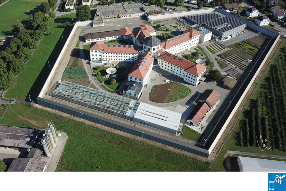 Gefaengnis Justizvollzug Anstalt Psychiatrie Forensik Klinik Lenzburg Aarau Aargau Basel Comstop Mobilfunk Detektion Efe Gesitrel 